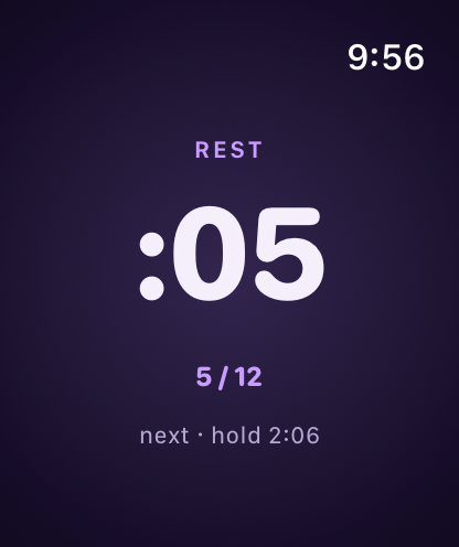 Swim. The watch leads every rep, on the watch