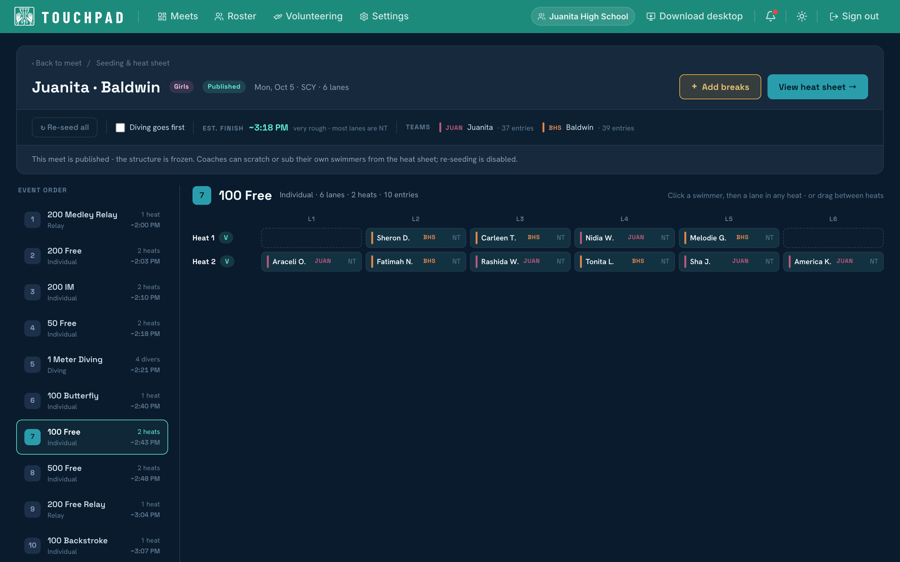 Seed in seconds